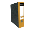 Lever Arch File With Storage Pocket A4/80 Executive Yellow Spine