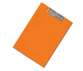 Clipboard A4 RainbowLine pressboard Orange