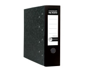 Lever Arch File A4/80 Twins Executive, 2 Compressor Bar - colored spine Black 