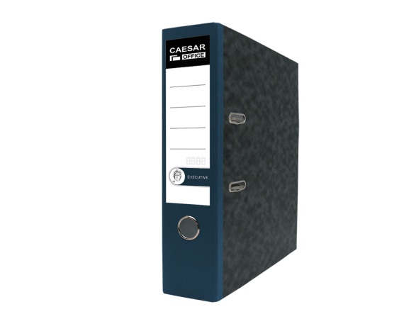 Lever Arch File A4/80 Executive, RADO, Compressor Bar - colored spine Blue